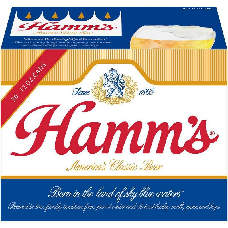 Hamm's Premium Beer - 30pk/12 fl oz Cans