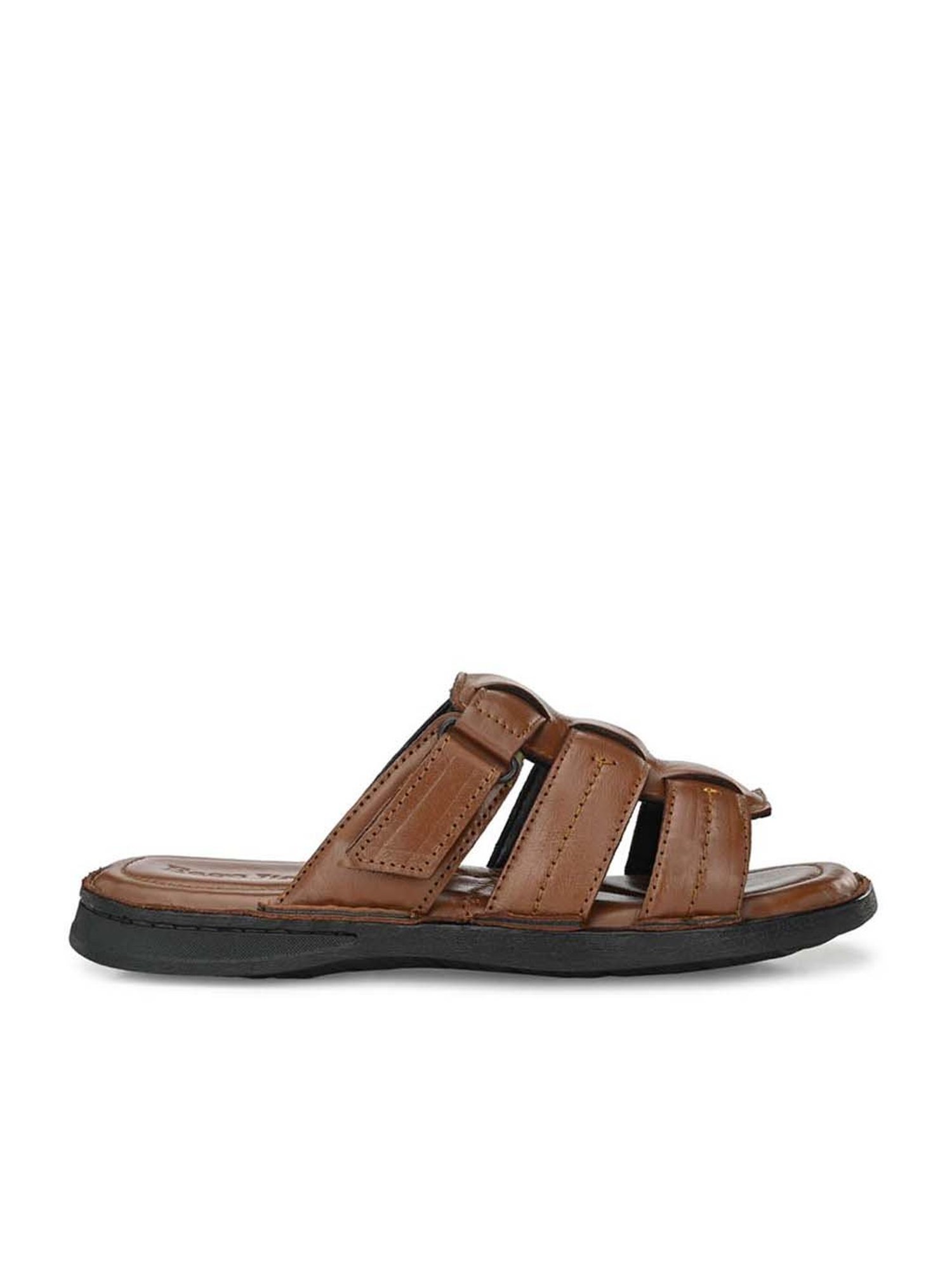 Eego Italy Men's Brown Casual Sandals