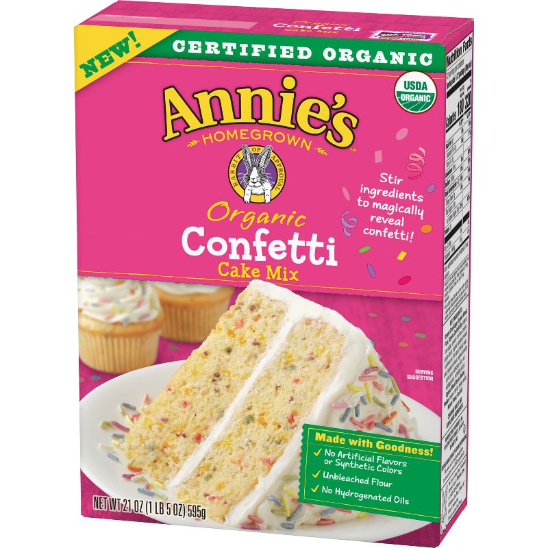 Annie's Organic Confetti Cake Mix - 21oz