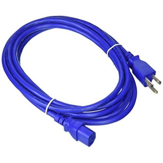 nexhi 10w101210bu power cord with pc, 10', blue/black