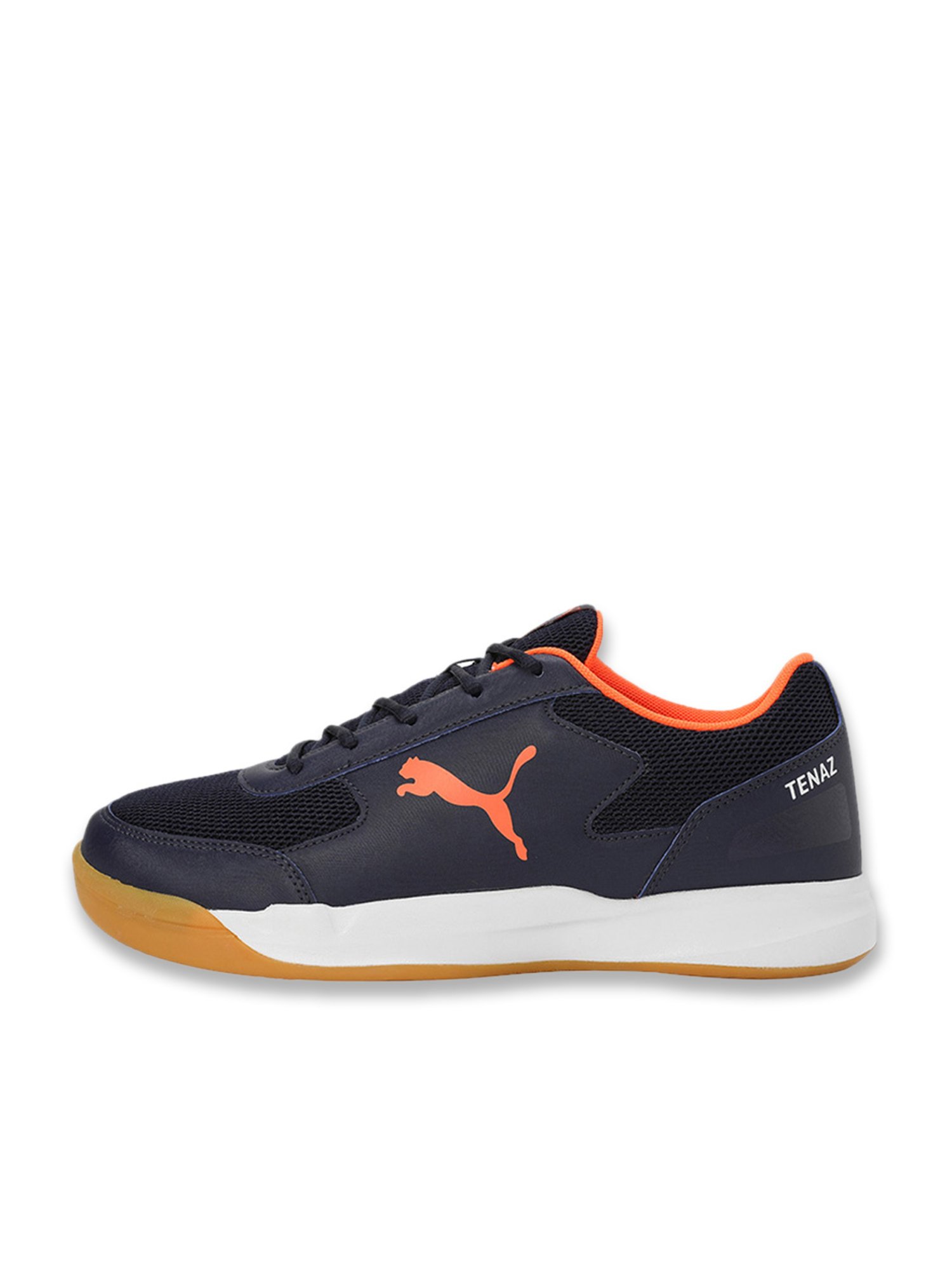 Puma Men's Ad-Court Navy Indoor Court Shoes