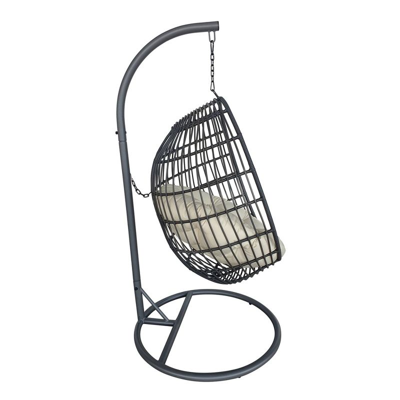 Swing Chair Hammock with Cushion & Stand - TK Classics