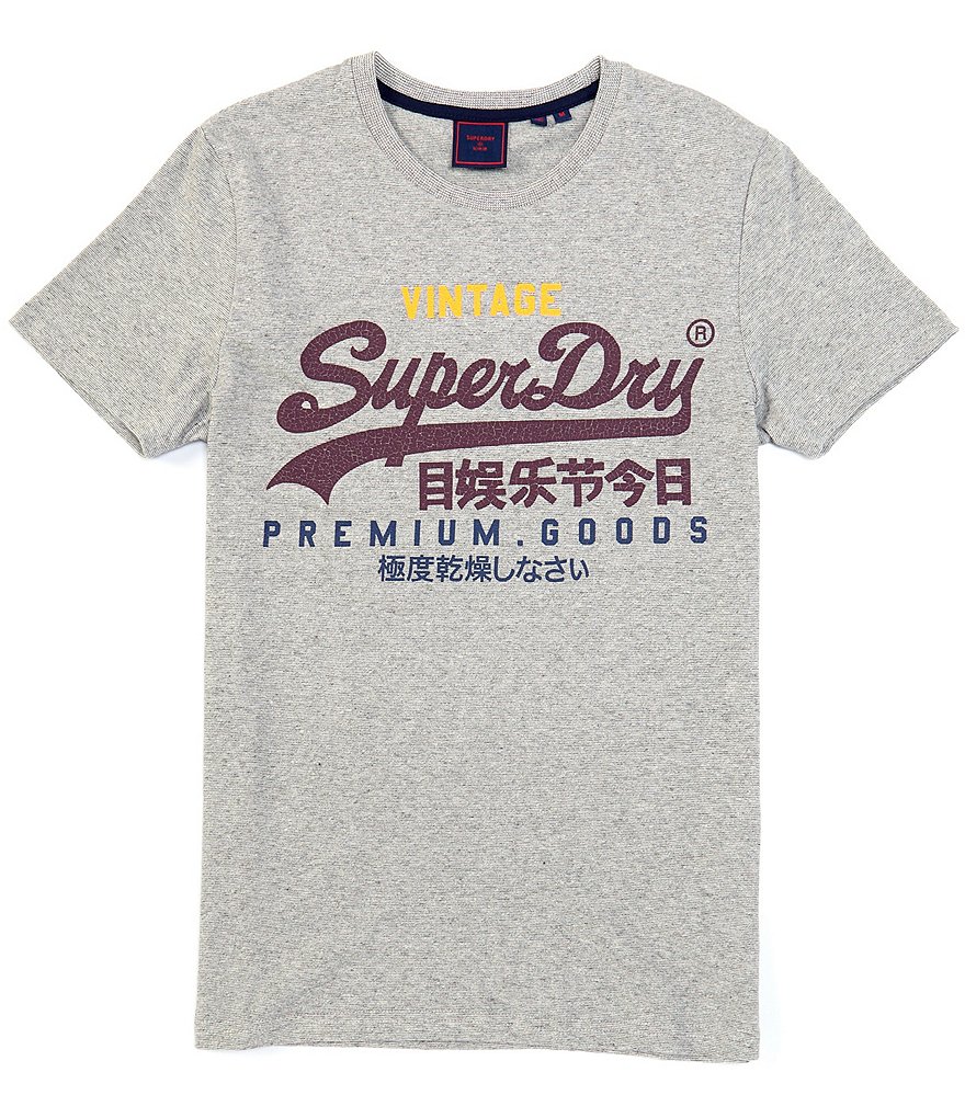 Superdry Varsity Tri-Blend Short-Sleeve T-Shirt