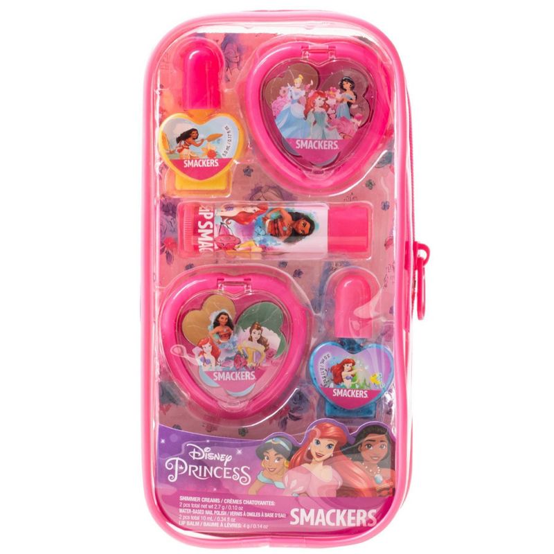 Lip Smacker Pouch Color Cosmetic Set - Princess - 5pc
