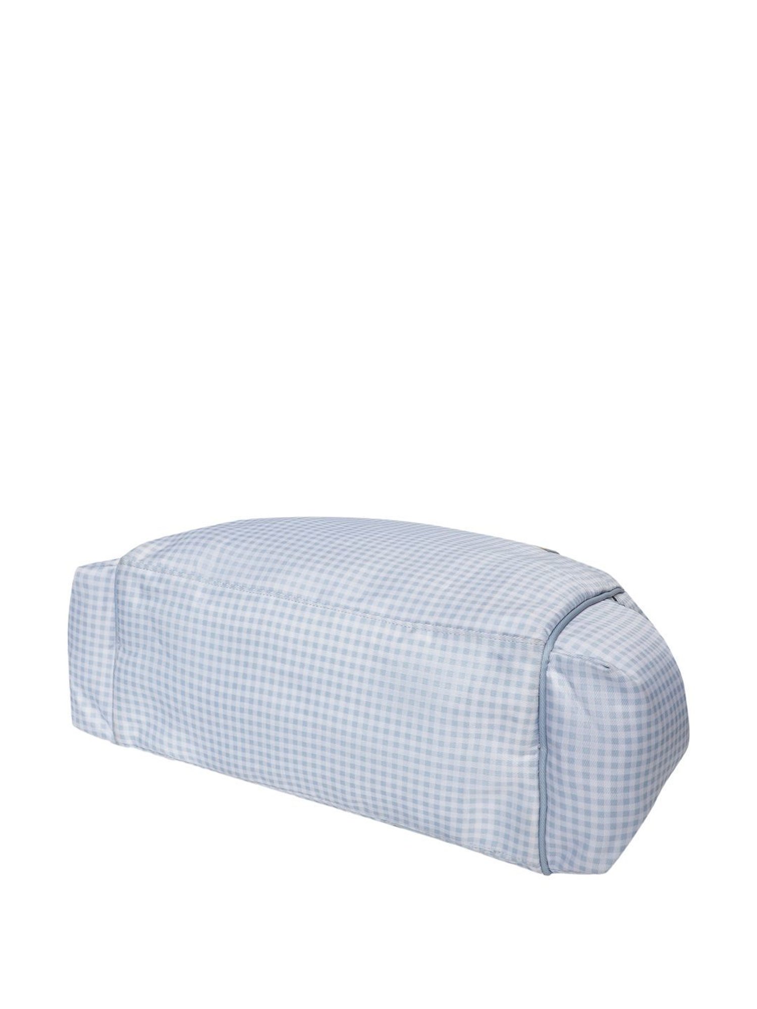 MiArcus Blue Gingham Check Print Diaper Bag