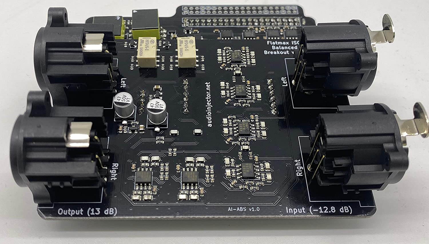 Audio Injector XLR preamplifier for The AI-ABS v1 Standard