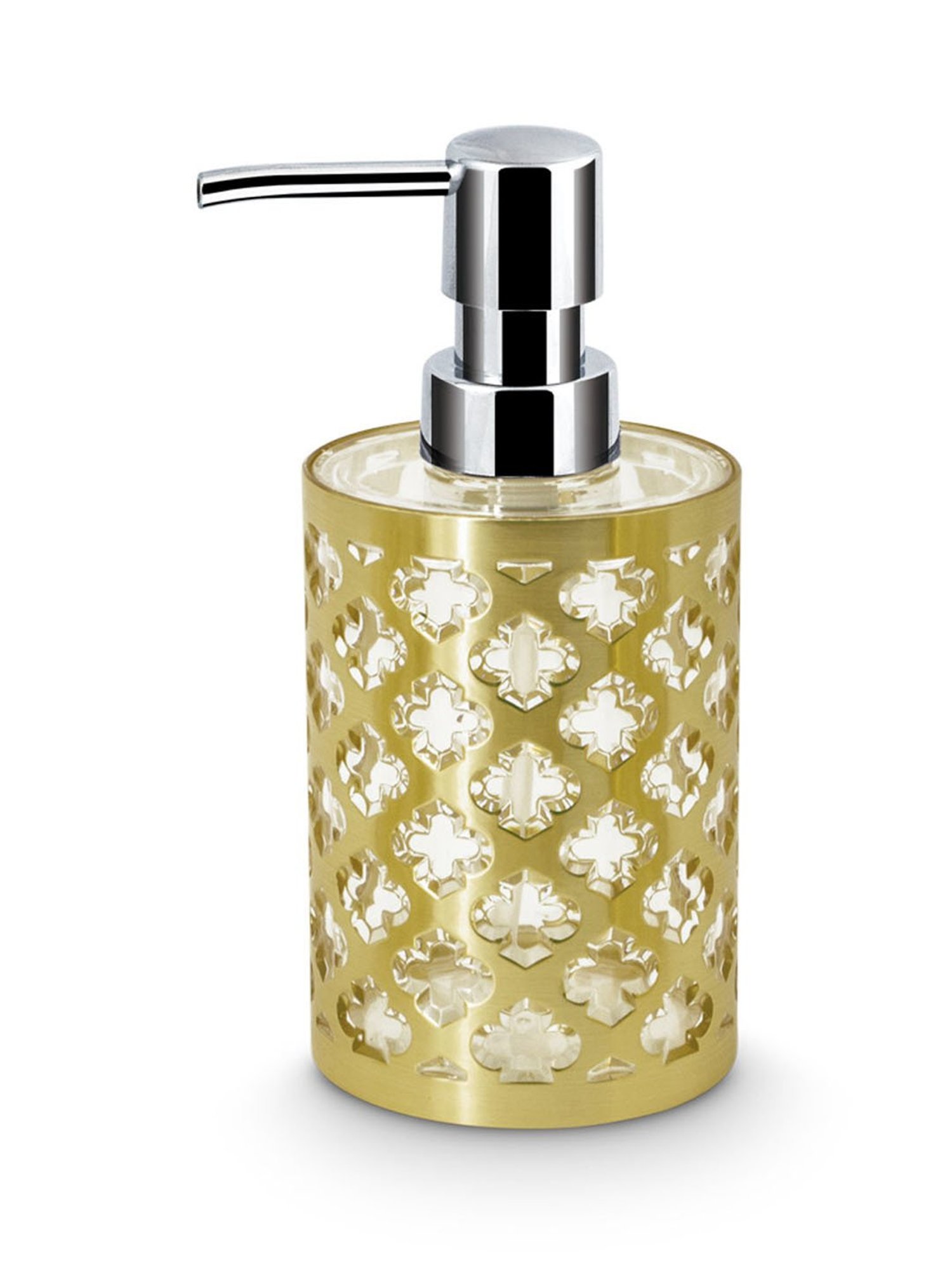 Freelance Gold Polyresin Set of 4 Bathroom Accessories