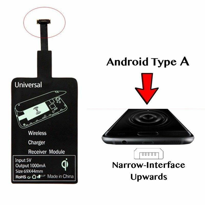 Qi Wireless Charger Dock Charging Pad Receiver For  S3 S4 S5 Note 2 3 4