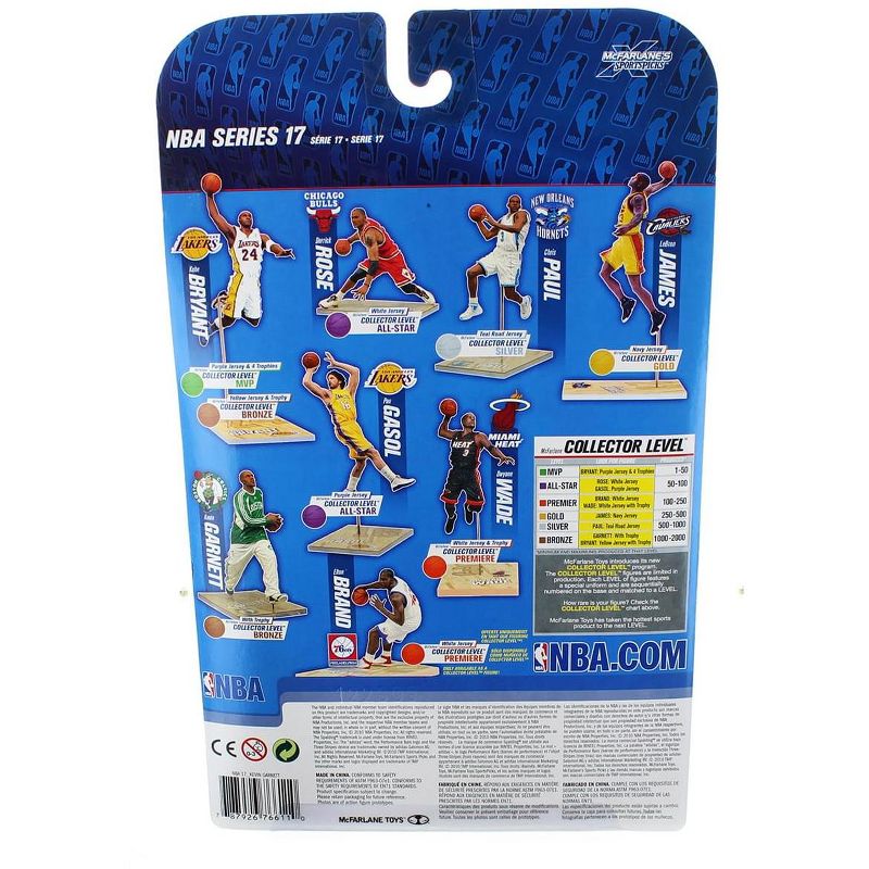 Mcfarlane Toys Boston Celtics NBA Series 17 Figure: Kevin Garnett