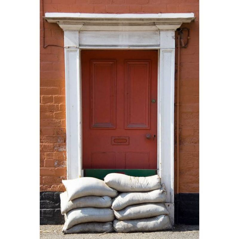 Halsted 15"x27" Woven Sand Bags with Tie Strings White - 25pk