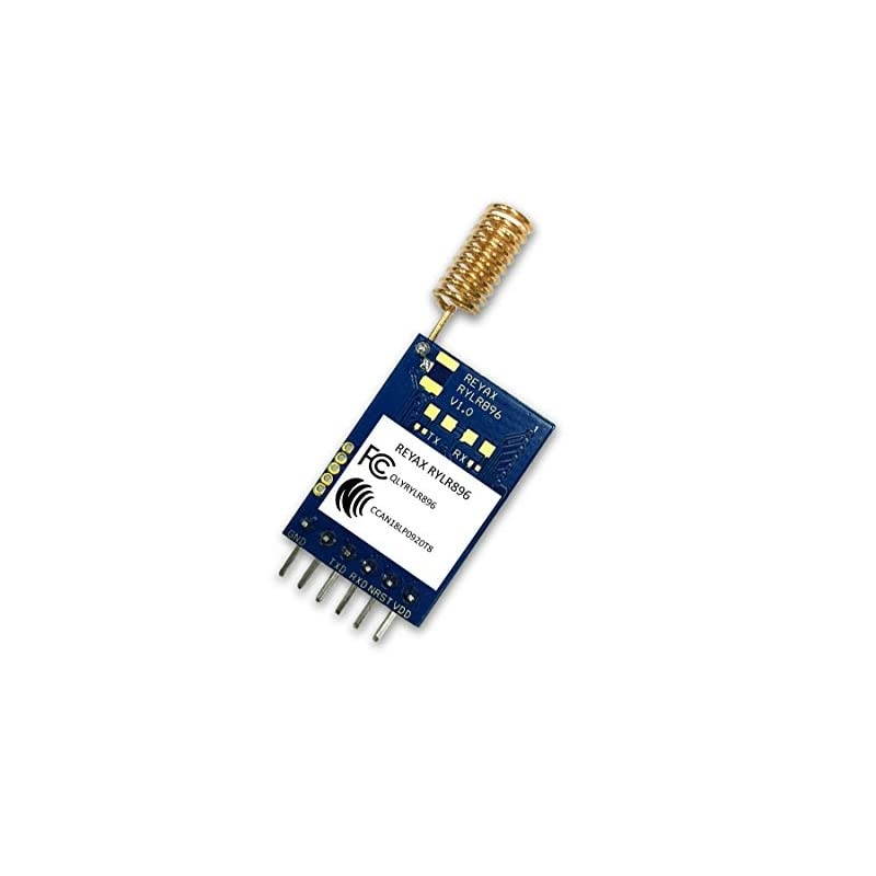 RYLR896 Lora Module SX1276 UART 868MHz 915MHz Antenna at Command FCC NCC