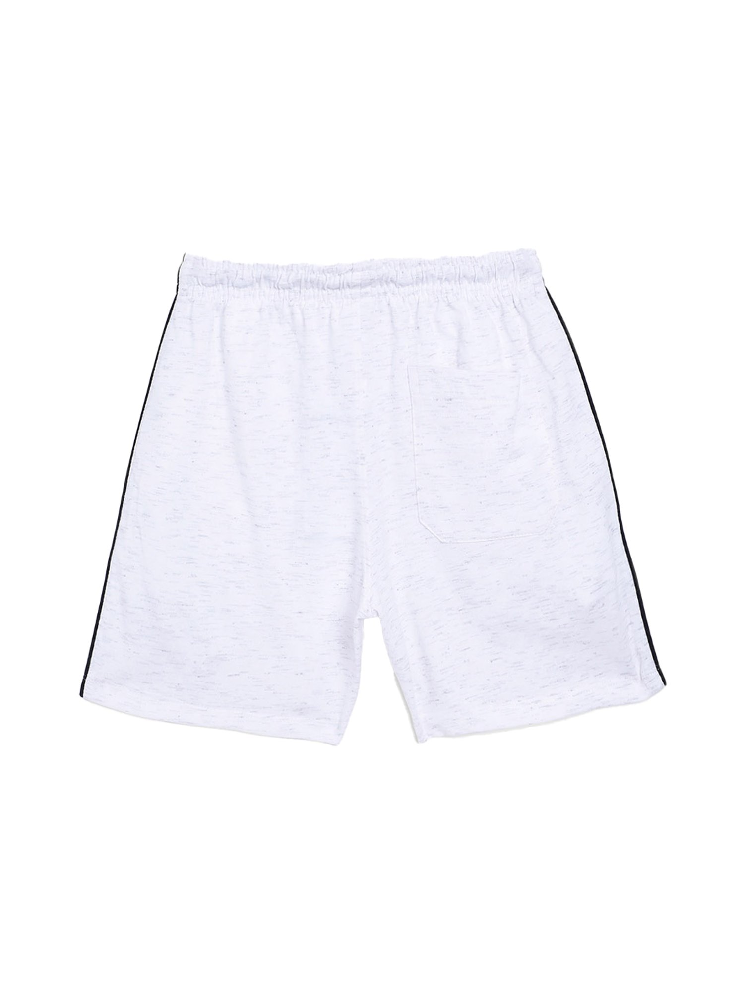 Octave Boys White Solid Shorts