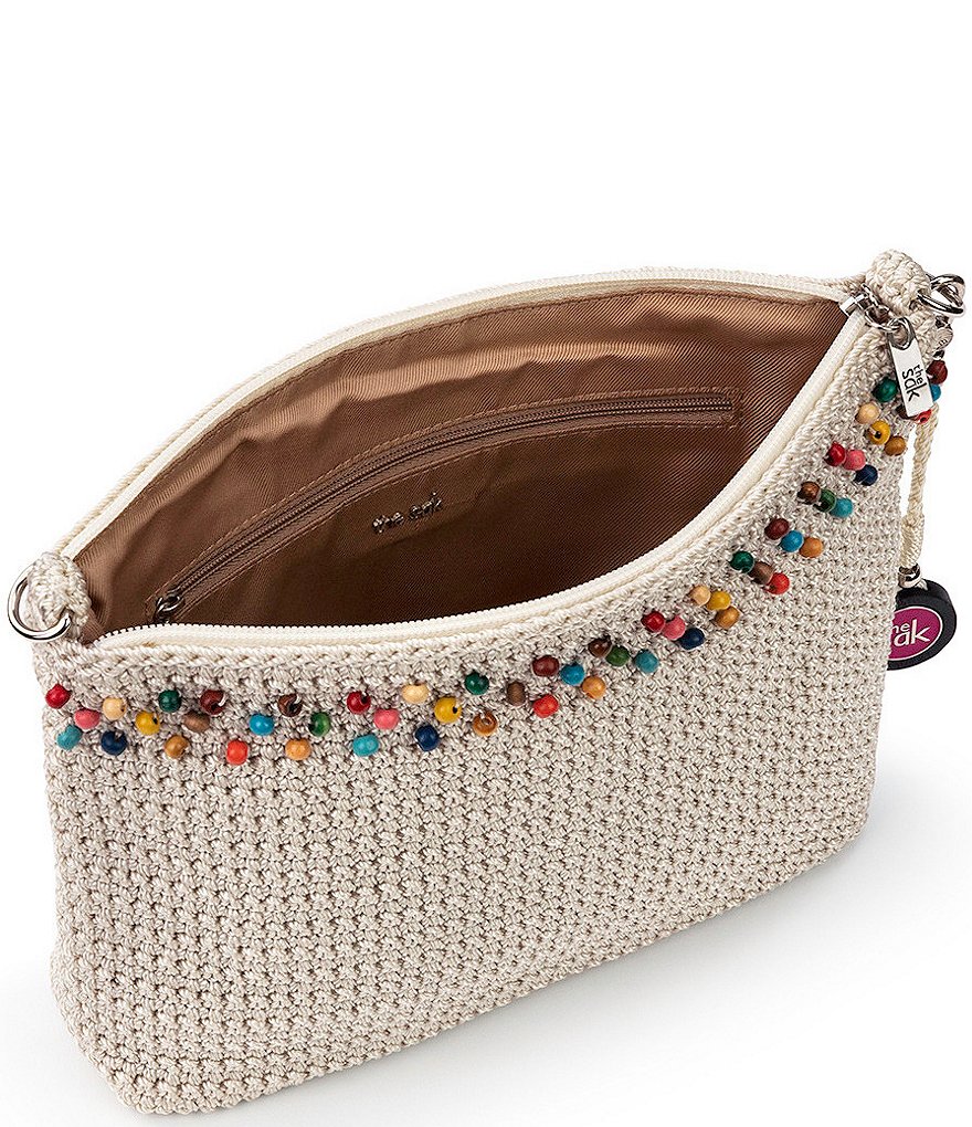 The Sak 3 In 1 Demi Classic Hand-Crochet Zip Crossbody Bag