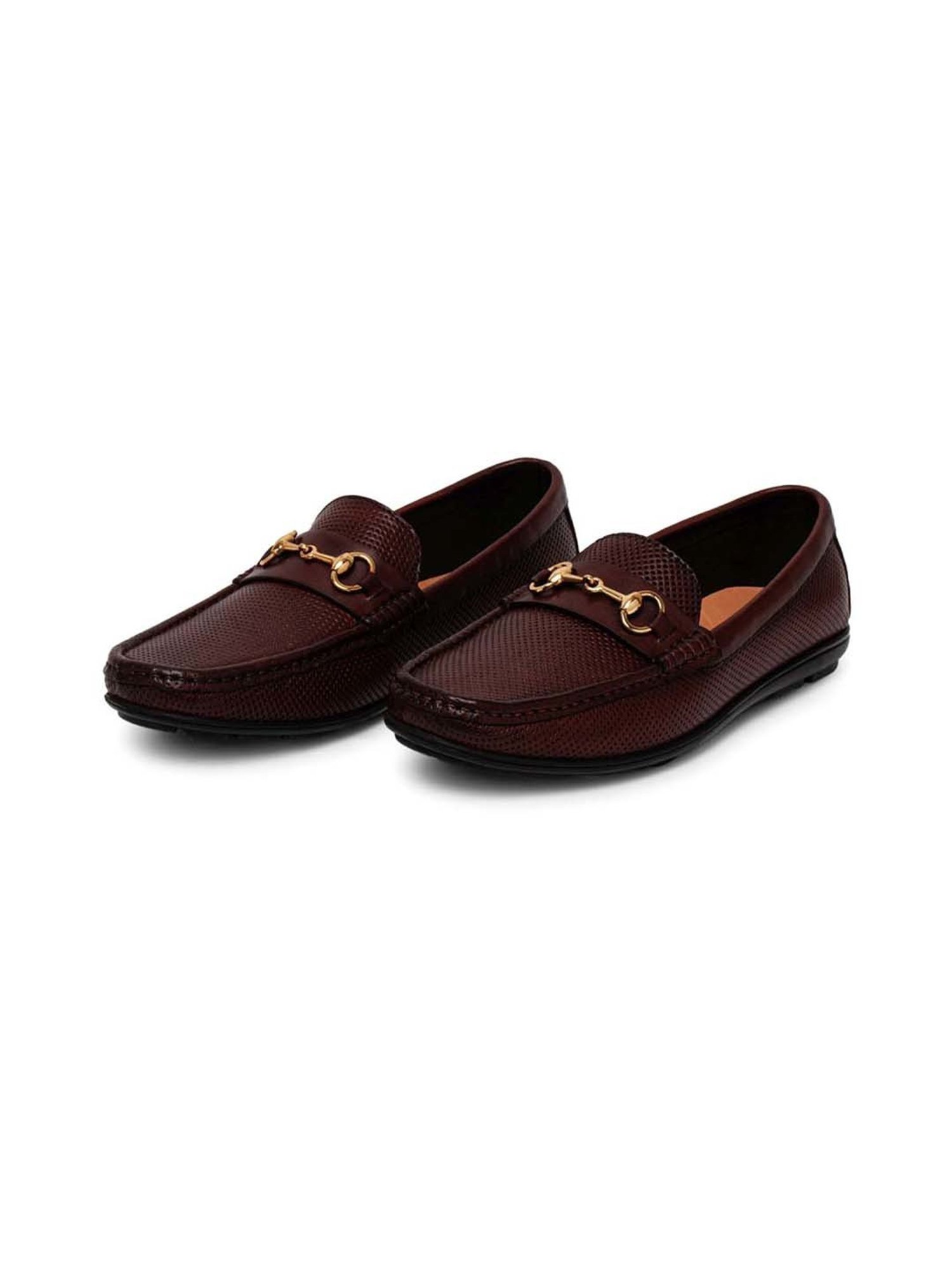 Ezok Men's Bordo Casual Loafers