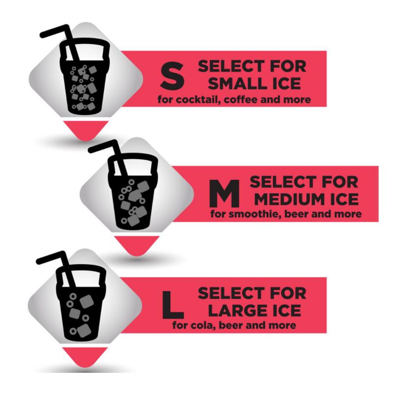 Frigidaire EFIC115-SS Home/Office 48 Pounds Countertop Compact Freestanding Electric Ice Cube Maker Dispenser Machine with Ice Scoop, Stainless Steel