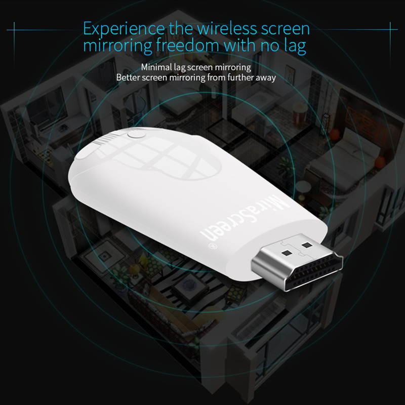 Newest TV Stick Mirascreen K4 2.4GHz Wireless WiFi Display Dongle Support 1080P HD Miracast Airplay DLNA for Android IOS Phone Table PC