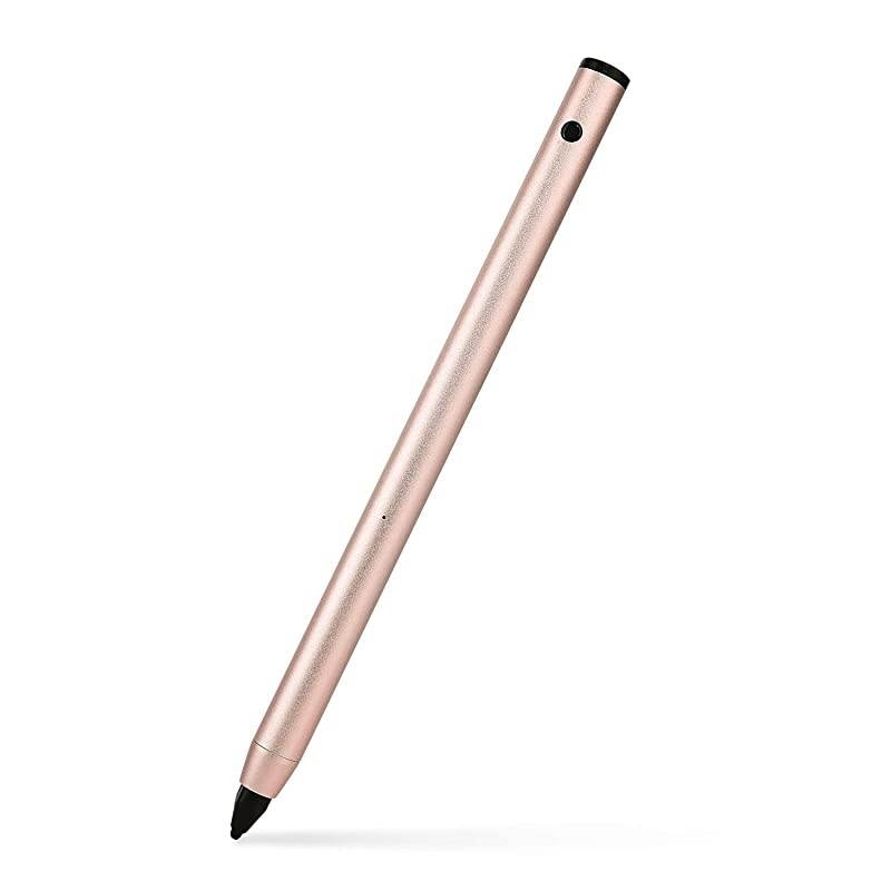 Stylus for iPad Pro/Mini/Air/iPhone/Samsung/Surface Fine Tip offering Accurate Writing/Drawing Experience for Touchscreen Smartphones,Tablets,Notebooks (Gold)