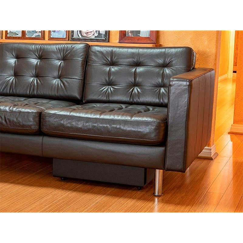 133829 Ssw-8 Powered Slim 8 Inch Subwoofer - Black | 100 Watt, Low Profile, Powerful Amp, Low Pass, 8 Inch