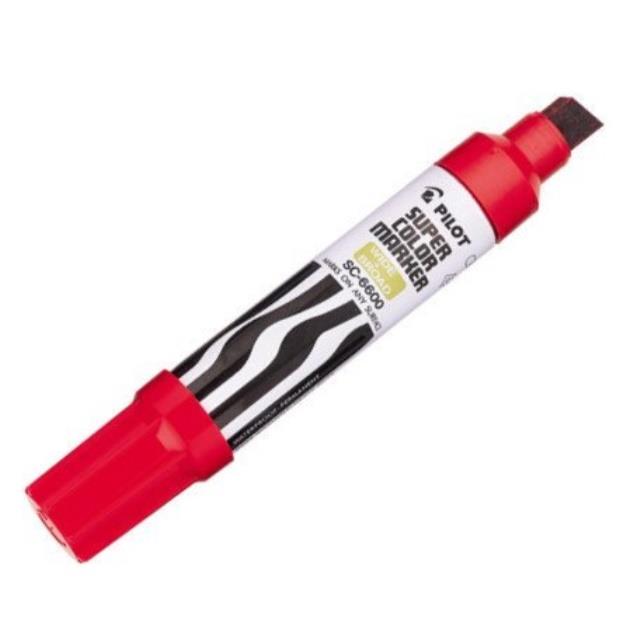pilot pen 43300 jumbo permanent marker  red sc6600red