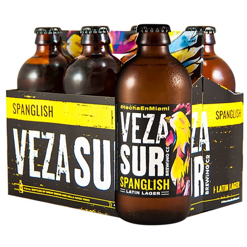 Veza Sur Spanglish Latin Lager Beer - 6pk/11.2 fl oz Bottles