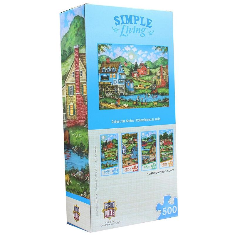 MasterPieces Inc Fishing with Grandpa 500 Piece Jigsaw Puzzle