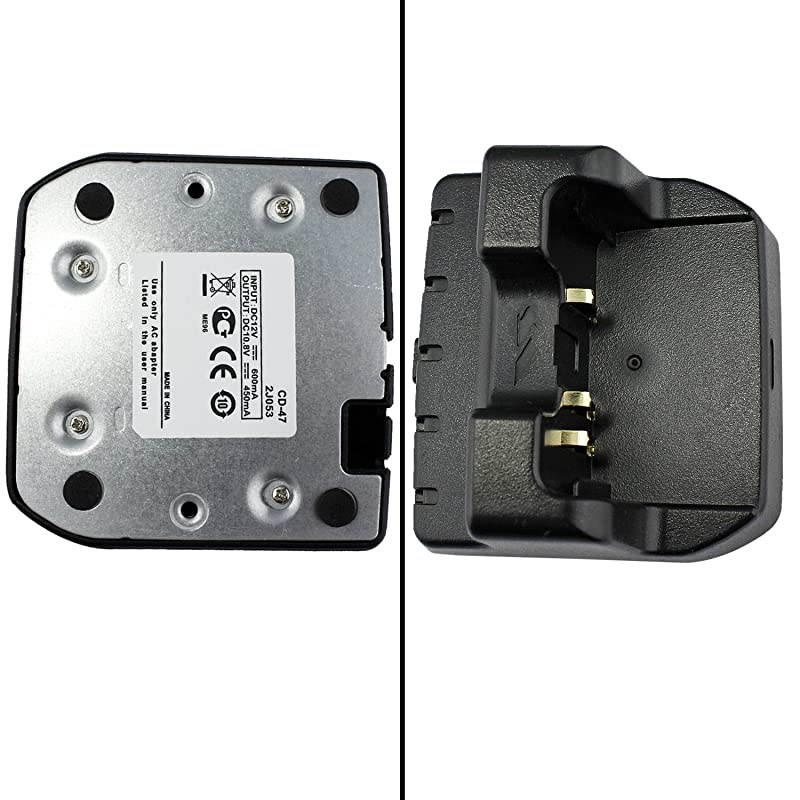 2 Way Radio Battery Charging Dock Desktop Rapid Charger for Yaesu VertexStandard