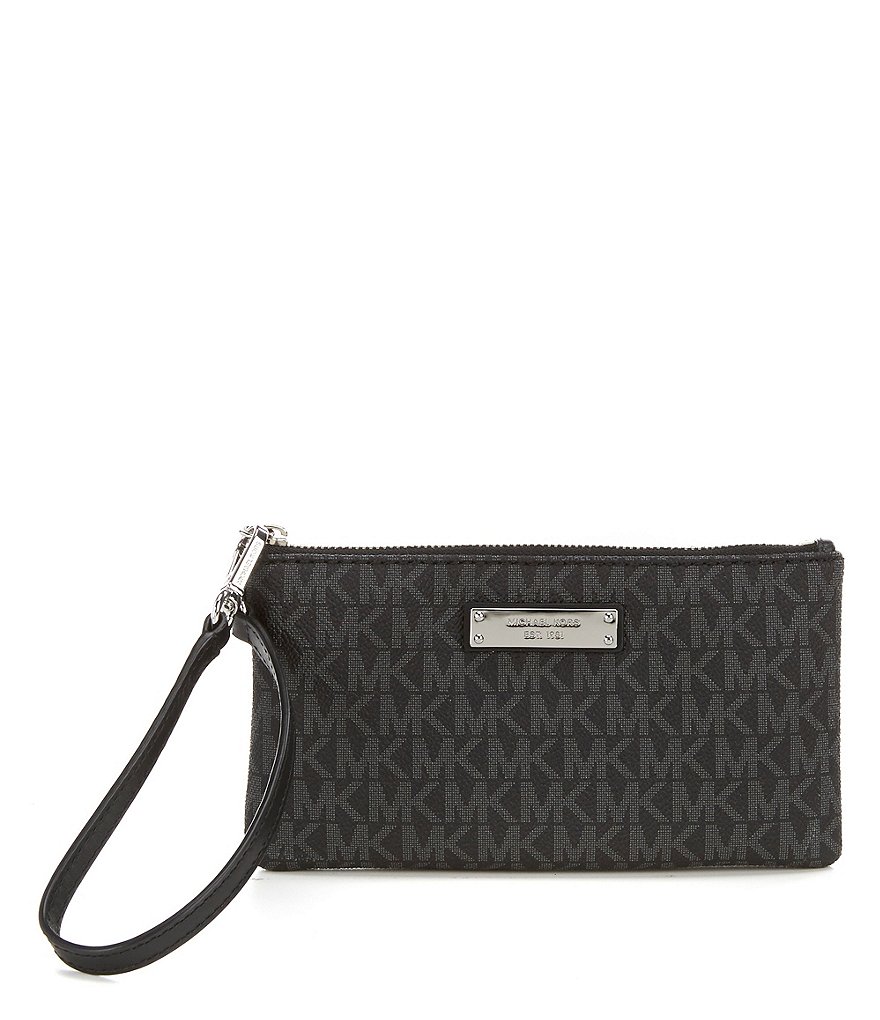 Michael Kors Jet Set Signature Medium Wristlet
