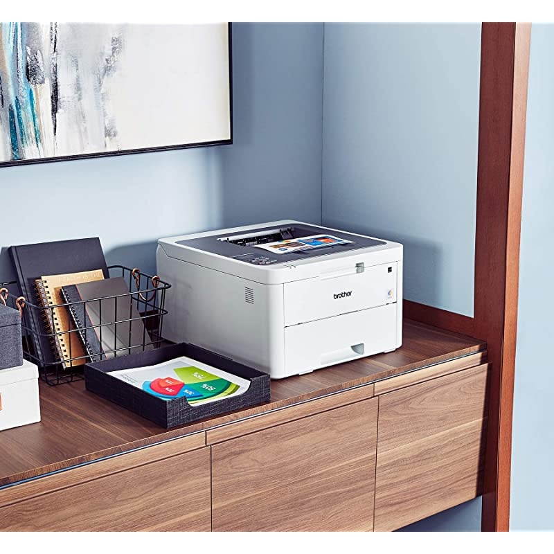 HL-L3210CW Compact Digital Color Printer Providing Laser Printer Quality Results with Wireless