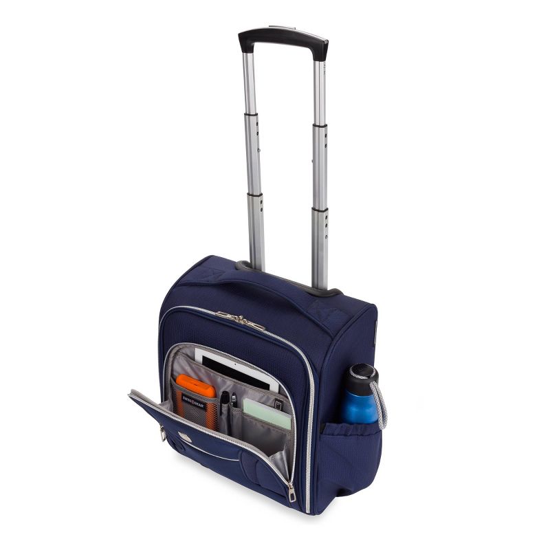 SWISSGEAR 16" Checklite Underseat Carry On Suitcase - Navy