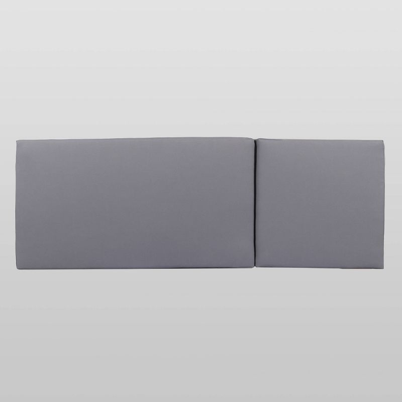 Canoga 2pk Acacia and Eucalyptus Chaise Lounge - Teak/Dark Gray - Christopher Knight Home