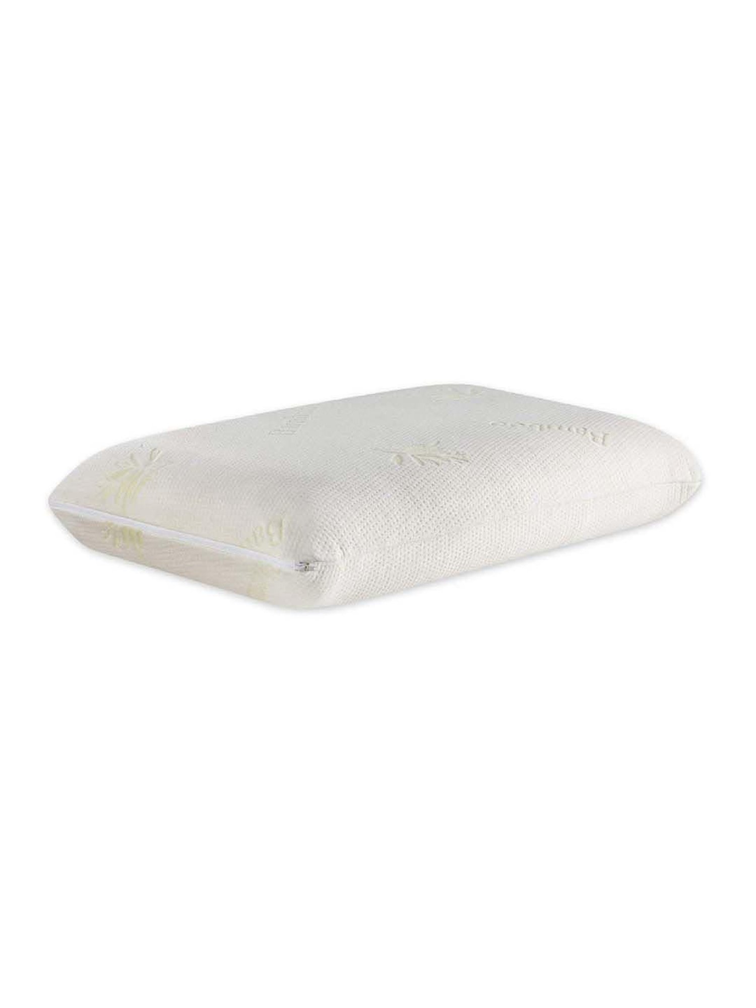 The White Willow White Regular Pillow with Cover - Set of 1