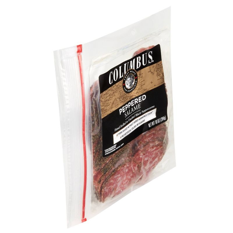 Columbus Peppered Salame Deli Meats - 10oz