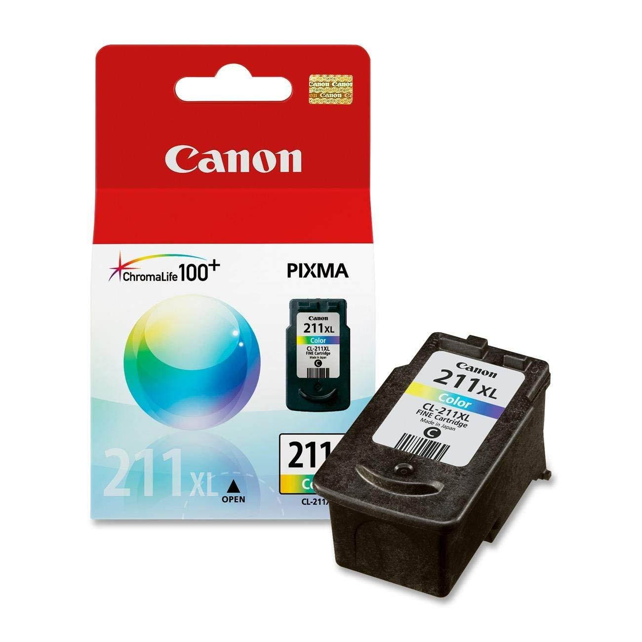 Canon PG-210XL/CL-211XL Extra High Yield Black and Color Ink Cartridge Set