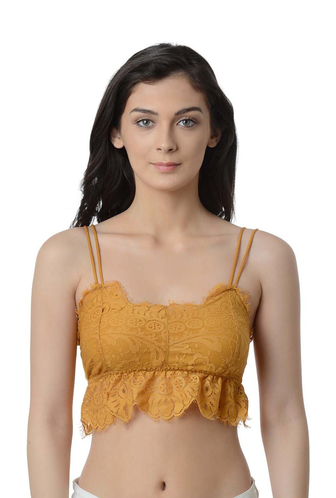 Da Intimo Yellow Non Wired Non Padded Bralette