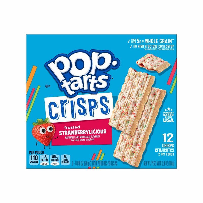 Pop-tarts Crisps Strawberry - 12ct