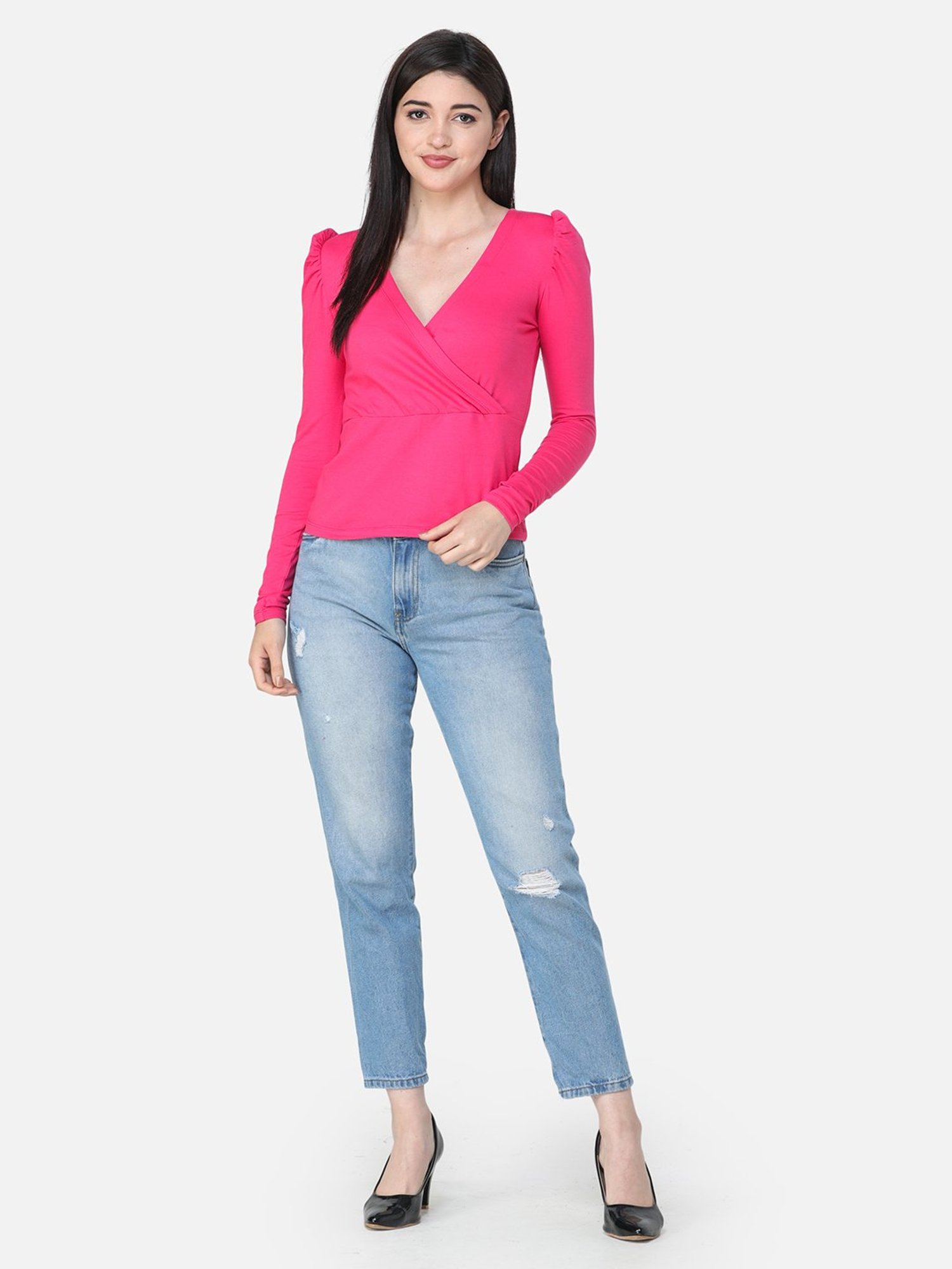Scorpius Pink Regular Fit Top