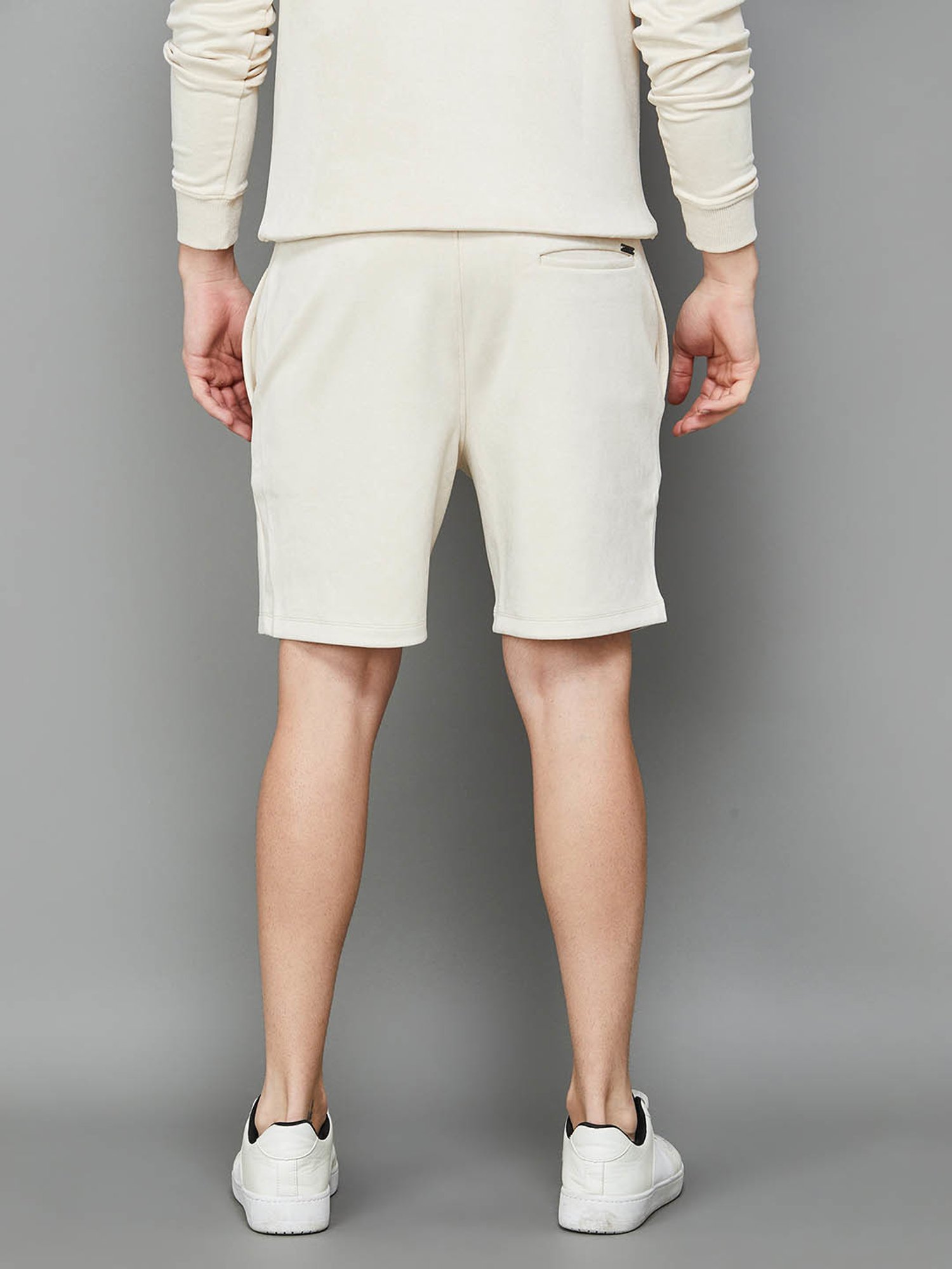 BOSSINI Beige Regular Fit Shorts