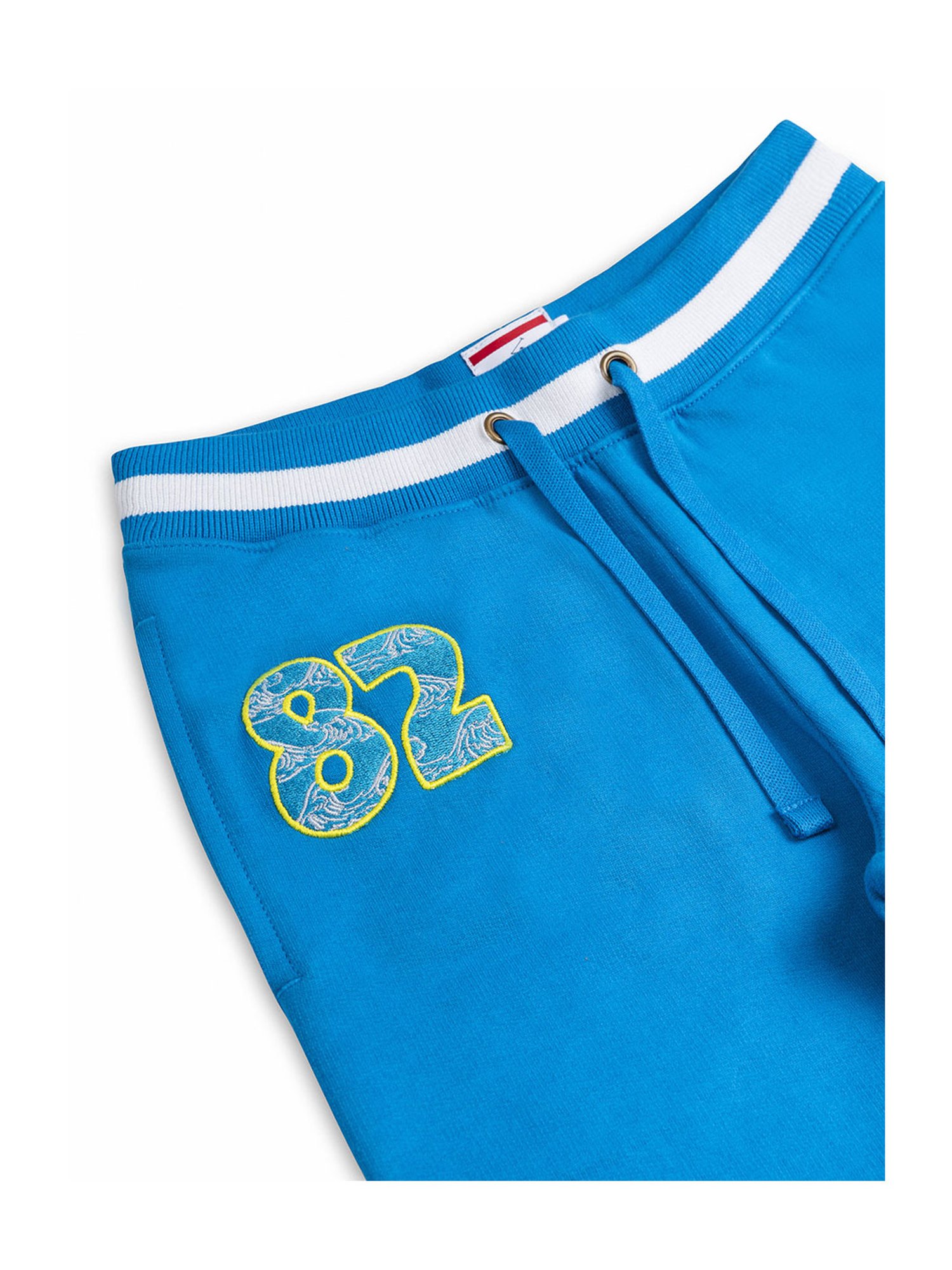Beverly Hills Polo Club Kids Blue Applique Shorts