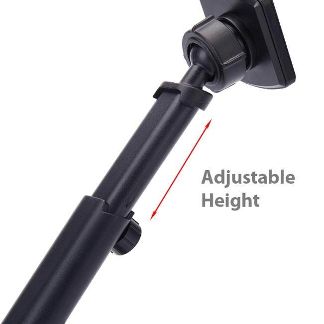 Premium Car Mount Dash Windshield Cradle Holder Window Glass Swivel Stand Suction Adjustable V9B for LG G5 G6, Stylo 3, V20 V30 - Motorola Droid Turbo 2, Moto Z Droid Force Droid Z2 Force