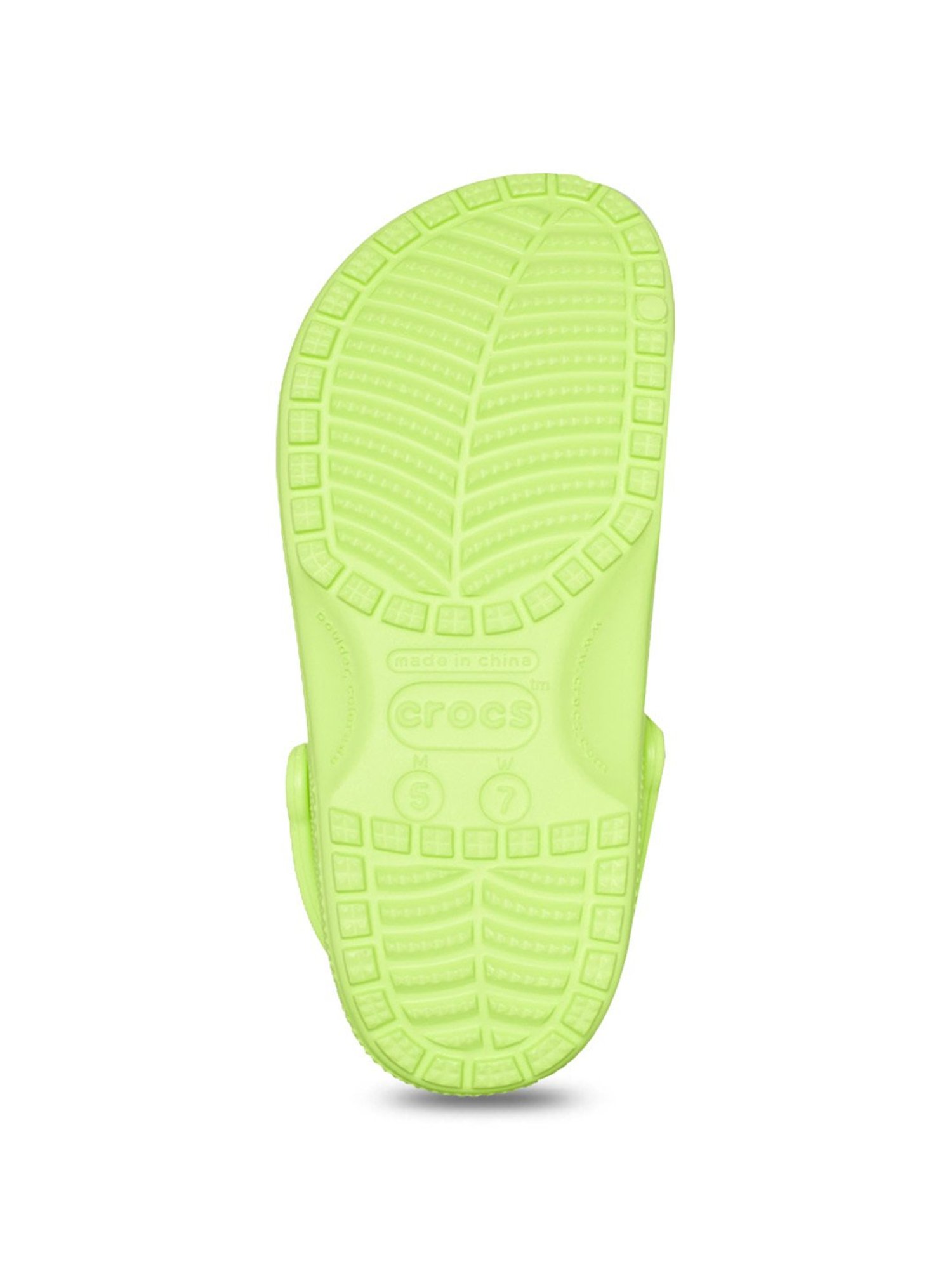 Crocs Men's Classic Lime Back Strap Clogs