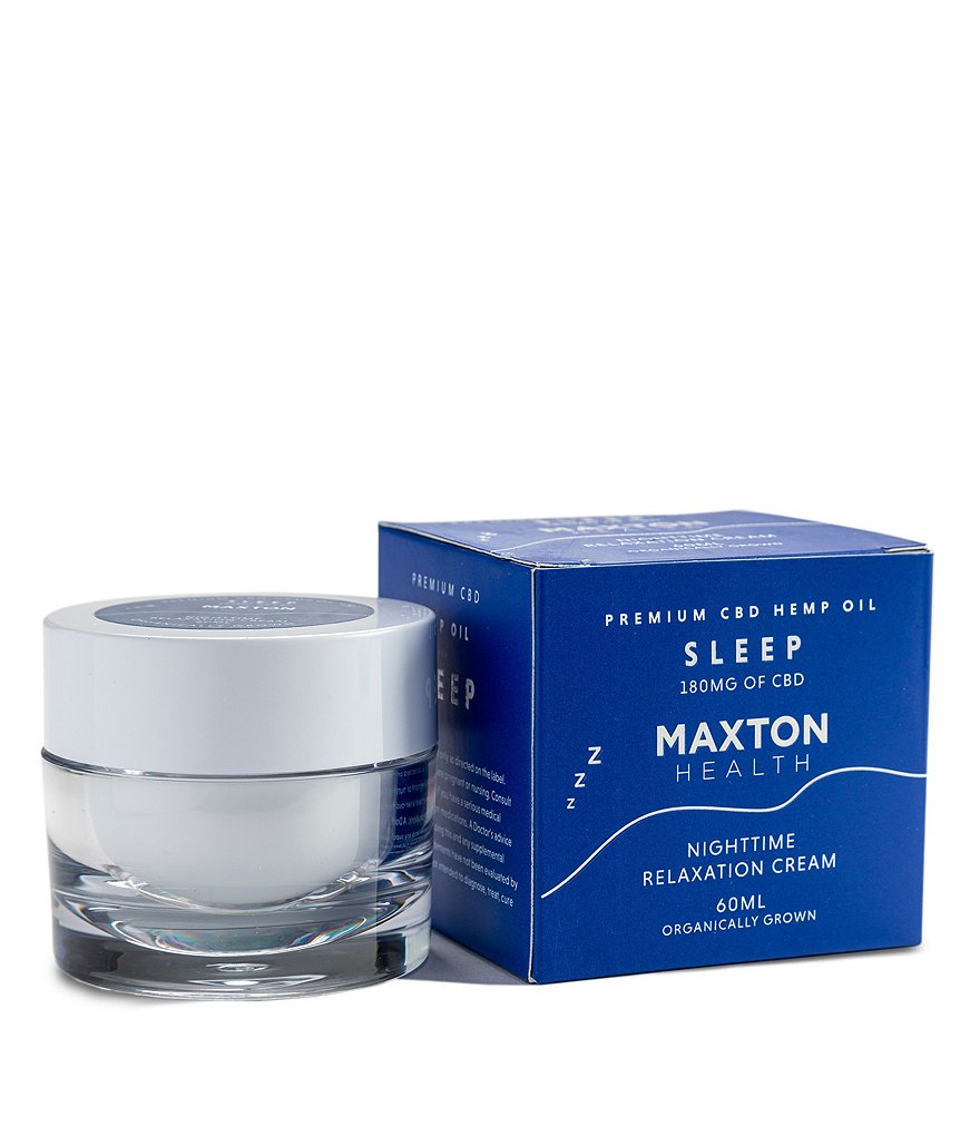 Maxton Health CBD Sleep Nighttime Relaxation Cream