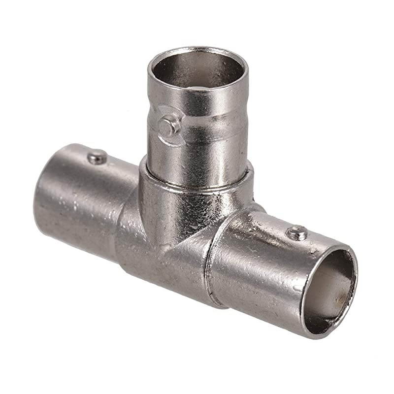 5 Pack BNC Female to Female Splitter Adapter BNC TShaped 3Way RF Coaxial Connectors