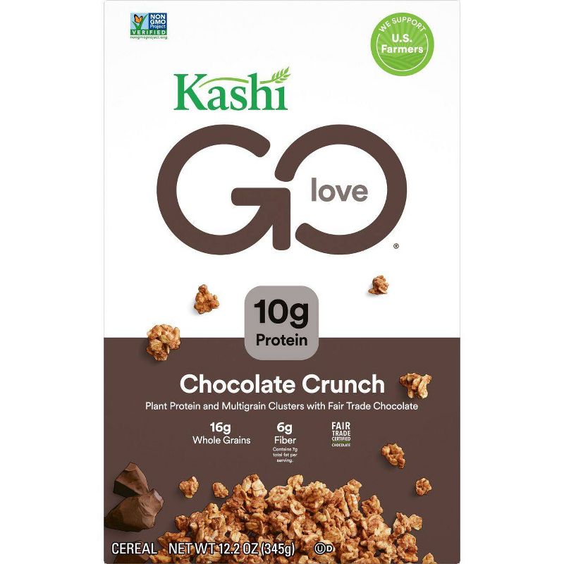 Kashi Go Lean Chocolate Crunch Breakfast Cereal- 12.2oz