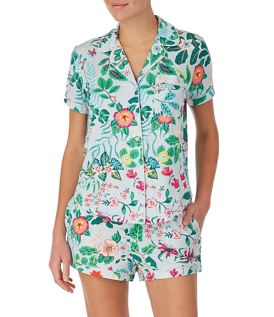 Cabernet Paisley Printed Woven Coordinating Pajama Set