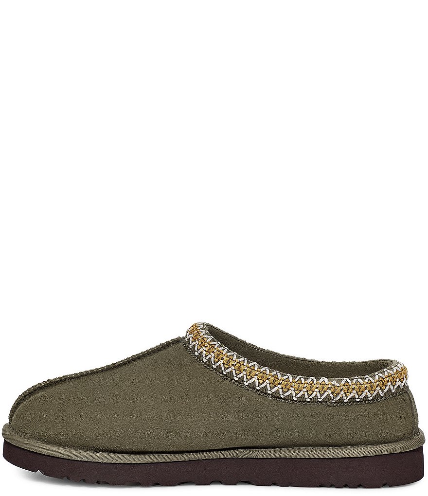 UGG&reg; Men's Scuff Logo Suede Slippers