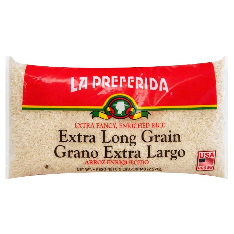 La Preferida Extra Long Grain Extra Fancy Enriched Rice 5 lb
