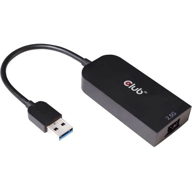 Club 3D Usb 3.2 Gen1 Type A To Rj45 2.5Gb Adapter
