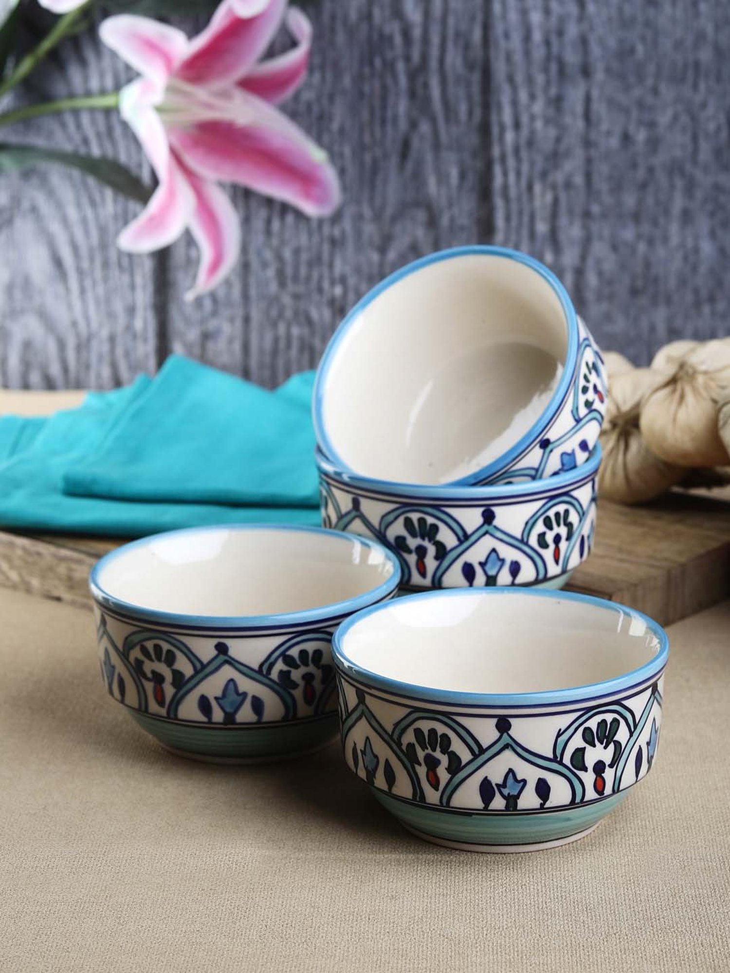 Tabletop 6.5" Bunny Candy Box Spring Flowers Rabbit Cosmos Gifts Corp.  -  Serving Bowls