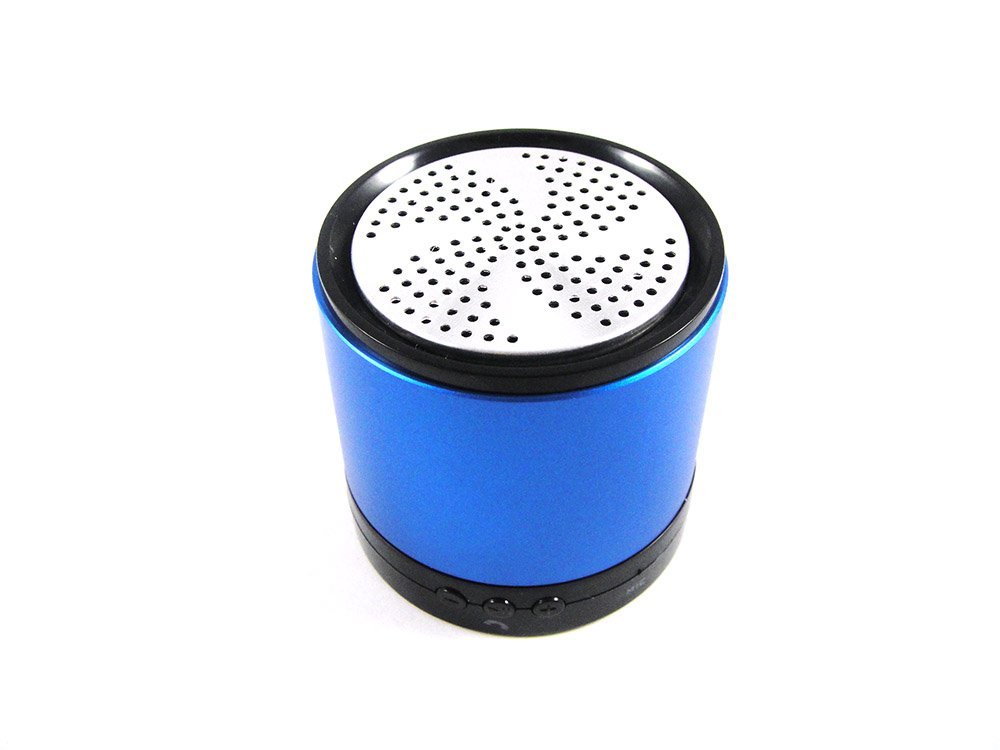 GPK Systems Bluetooth Wireless Metal Mini Beatbox Handfree Mic Stereo Portable Speakers