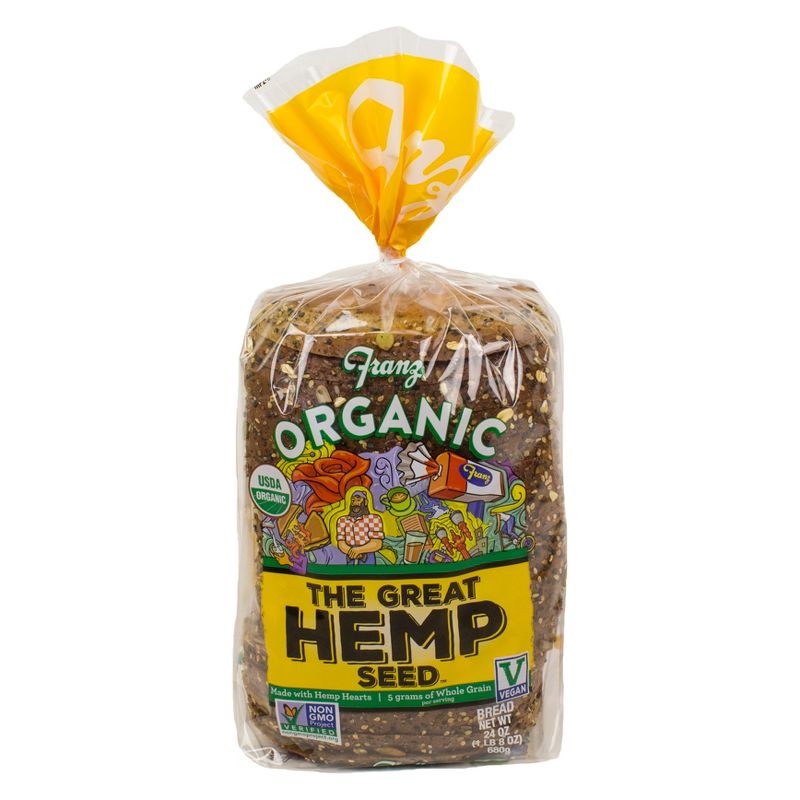 Franz Organic Hemp Seed Bread - 24oz
